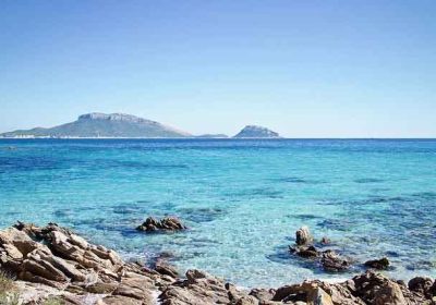 Sardinien Bucht mit Meer